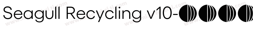 Seagull Recycling v10字体转换